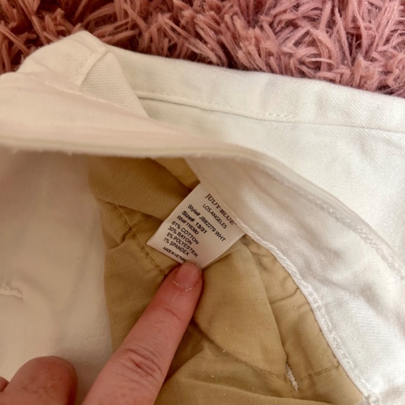 Judy Blue Bootcut White Jeans size 13/31 Women’s - Picture 4 of 6